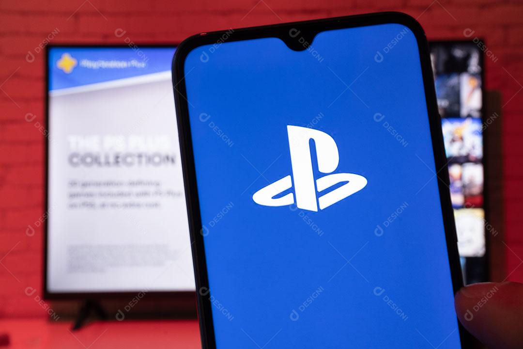 Aplicativo Playstation no Smartphone Imagem JPG