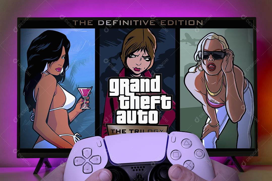 Jogando Gta Definitive Edition no Imagem JPG