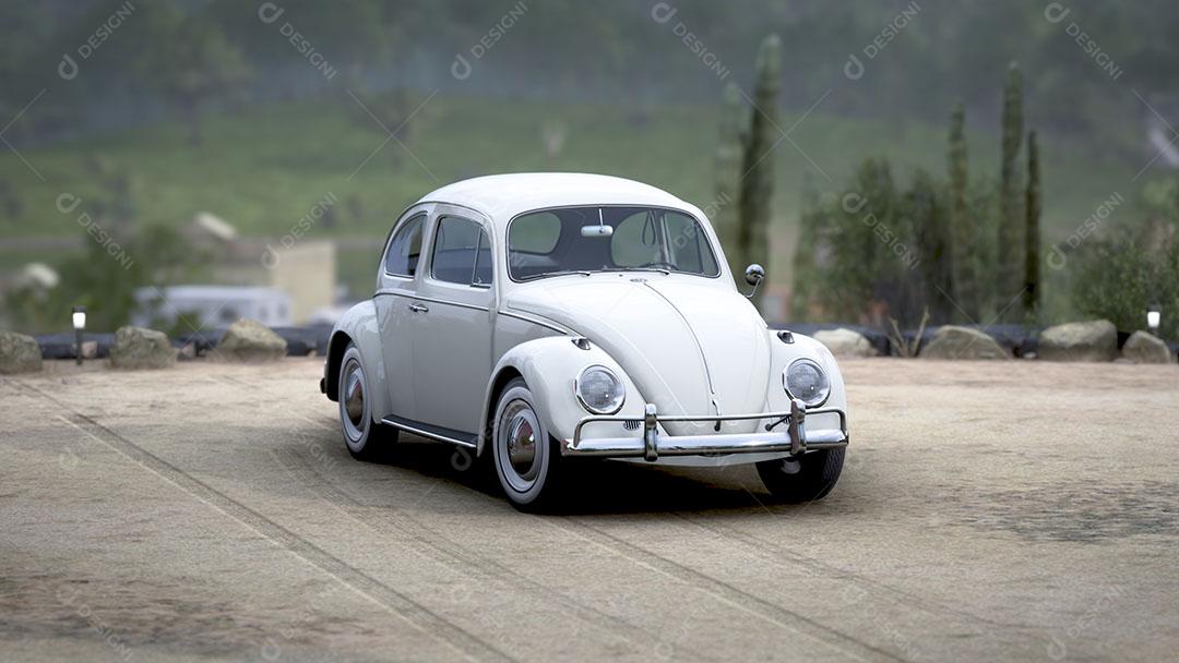 Estacionamento Volkswagen Beetlle Imagem JPG