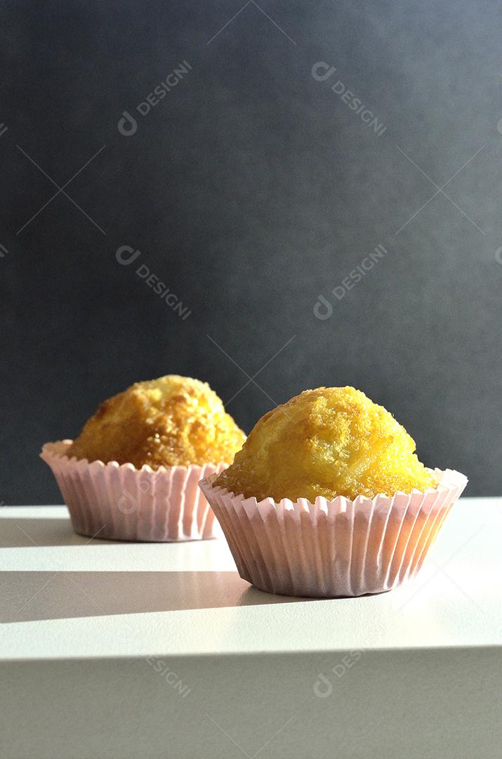 Queijadinha Doce de Côco Tradicional do Brasil Imagem JPG