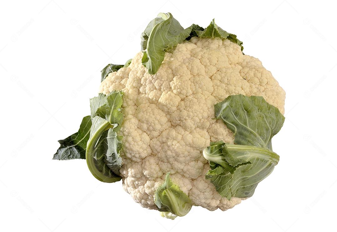 Verdura Couve Flor Com Rama Imagem JPG