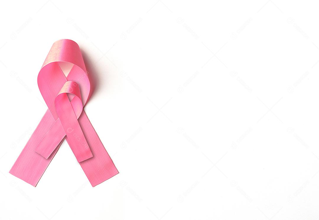 Fita Rosa Simbolizando a Luta Contra o Cancer Em Outubro Imagem JPG