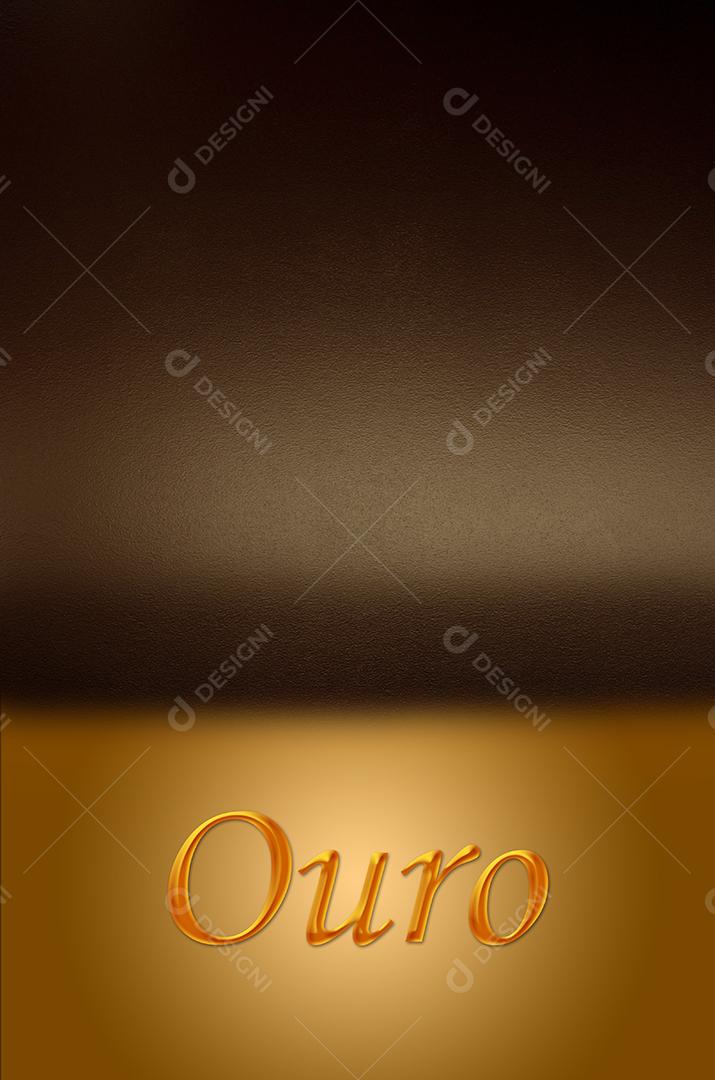 Ilustração Sobre Fundo Preto Com Base Dourada Imagem JPG