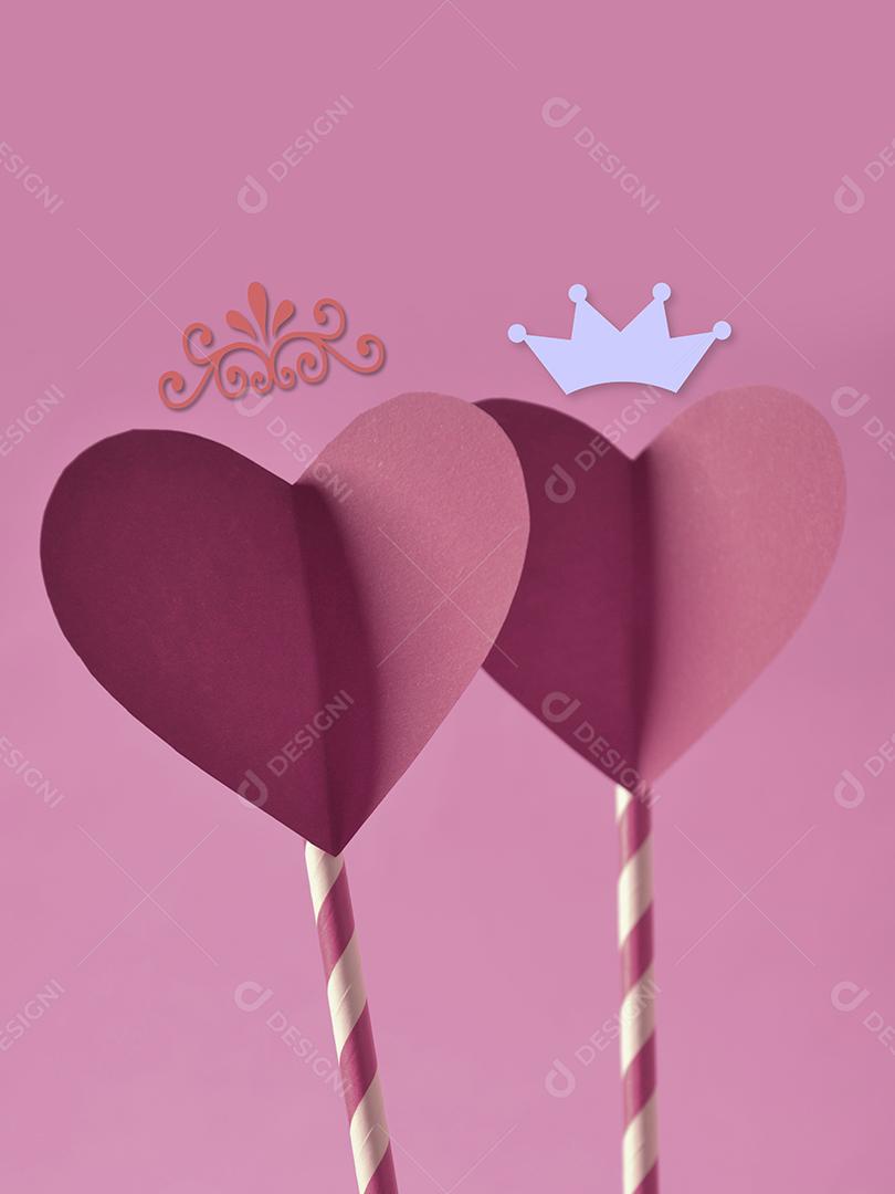 Corações Coroas Imagem JPG