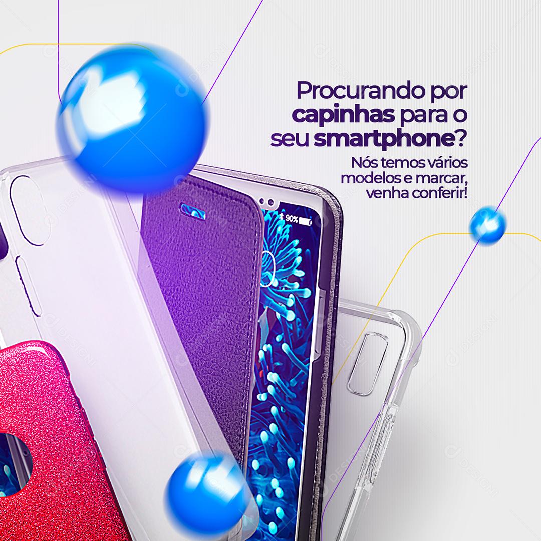 Social Media Lojas De Eletrônicos E Celulares PSD Editável