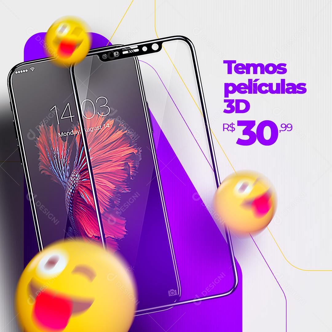 Social Media Loja De Eletrônico E Celulares PSD Editável