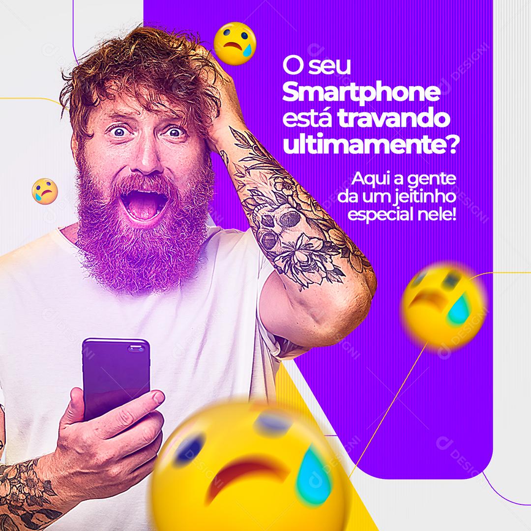 Social Media Loja De Eletrônico E Celular PSD Editável