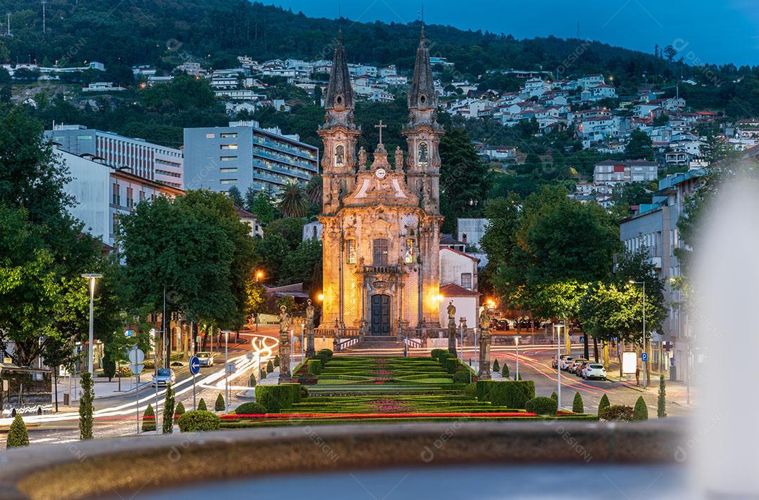 Foto Jardins do Santuário do Bom Jesus do Monte Em Braga Portugal Património Mundial
