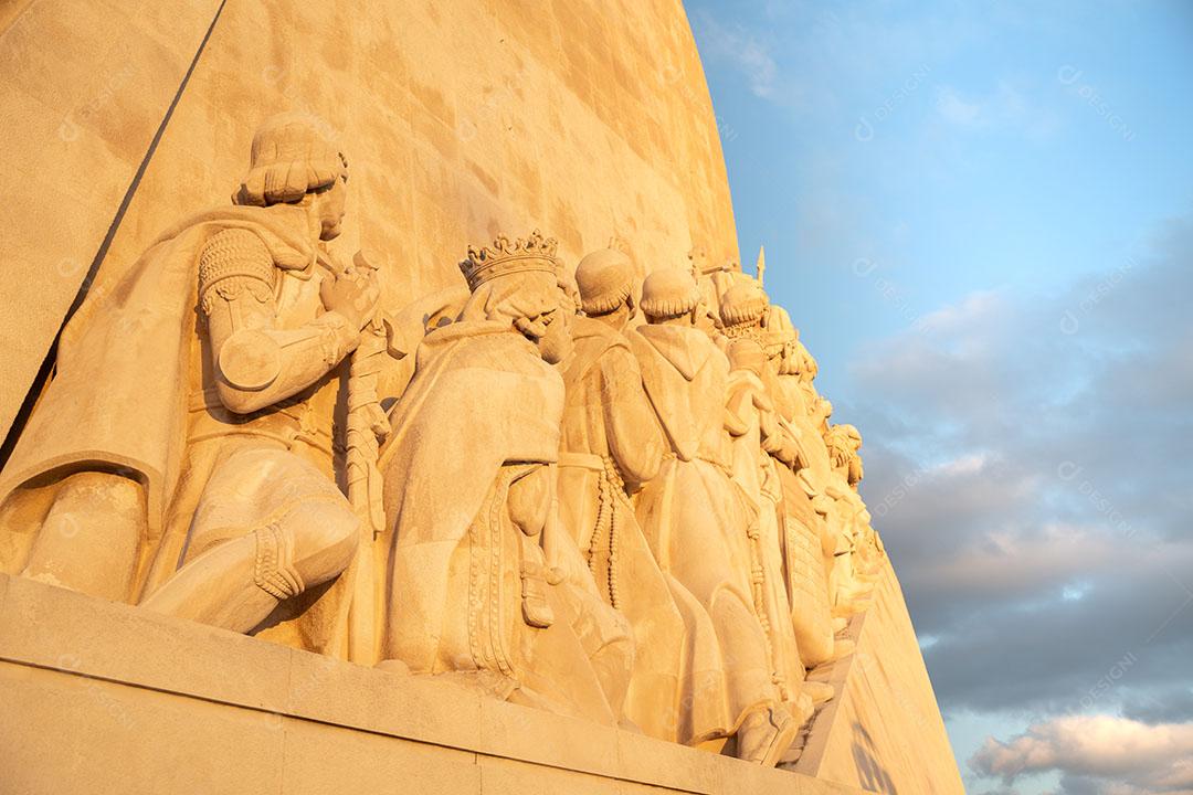 Monumento Aos Descobridores Portugueses e Infante d Henrique Em Belém Imagem JPG