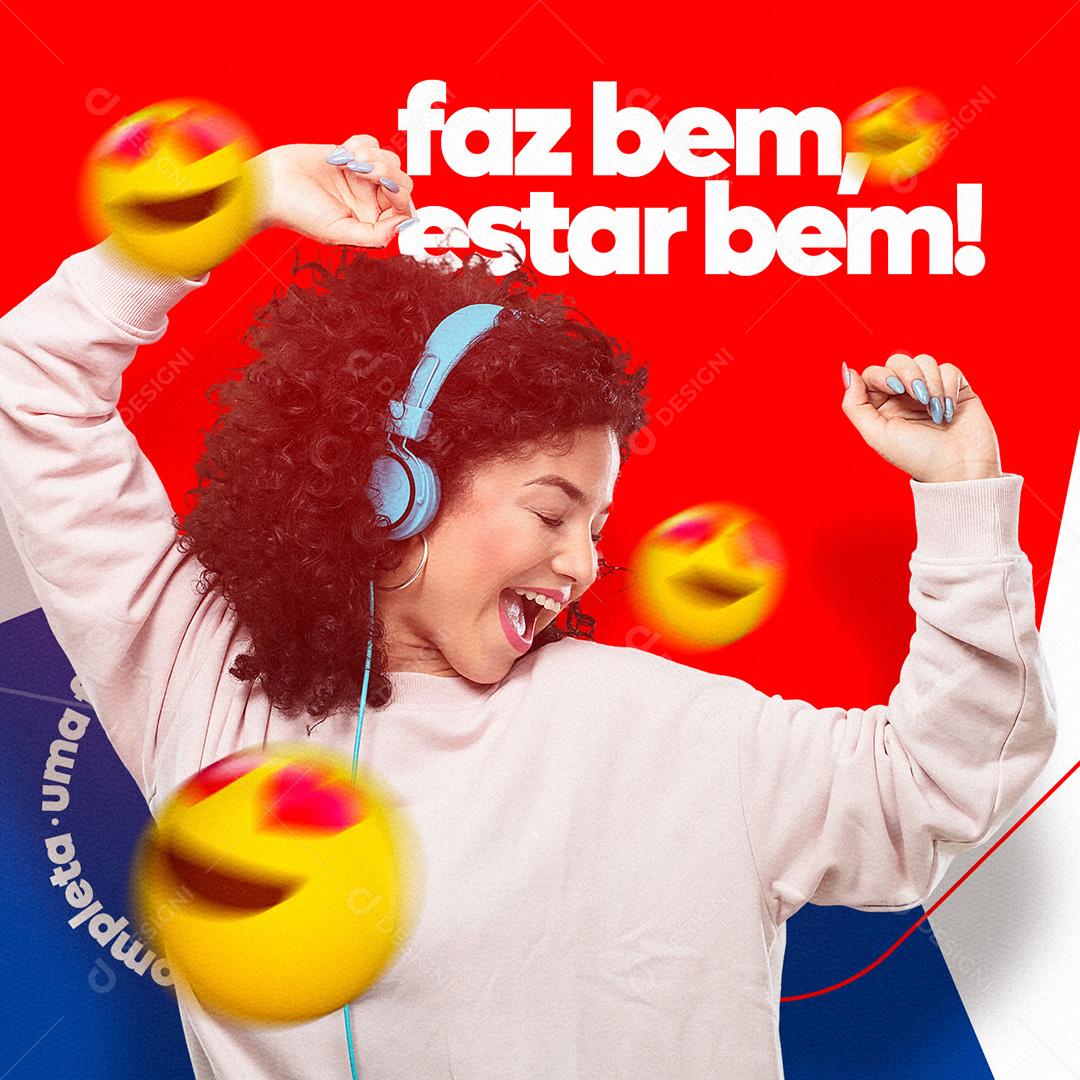 Fámarcias Faz Bem Social Media PSD Editável