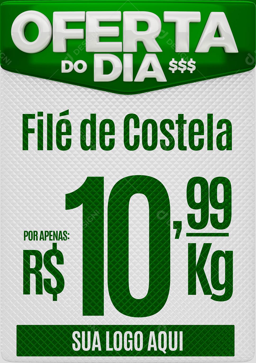 Oferta Do Dia Filé De Costela Social Media PSD Editável
