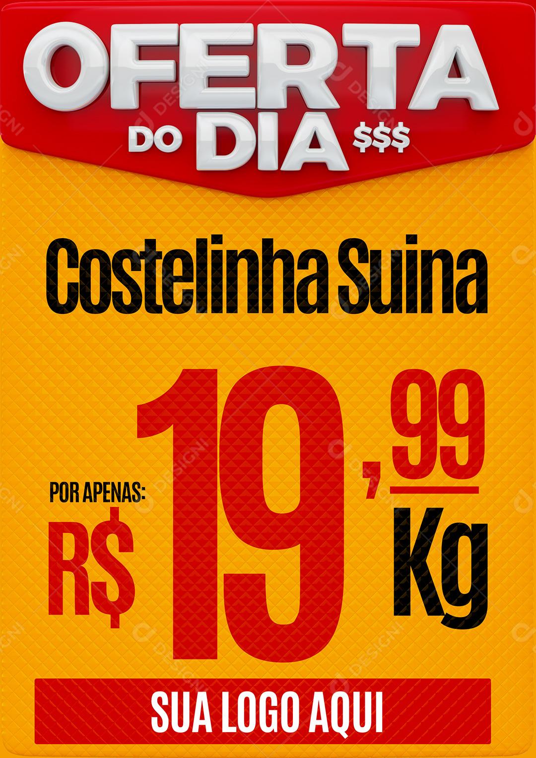 Social Media Oferta Do Dia PSD Editável