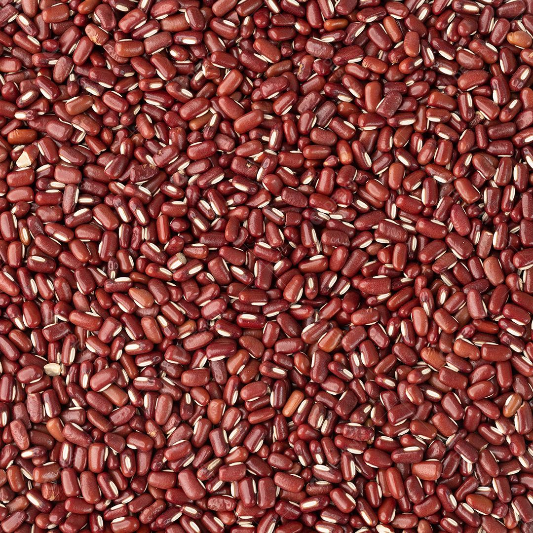 Vista Superior dos Feijões Azuki. Pano de Fundo da Comida Imagens jpg