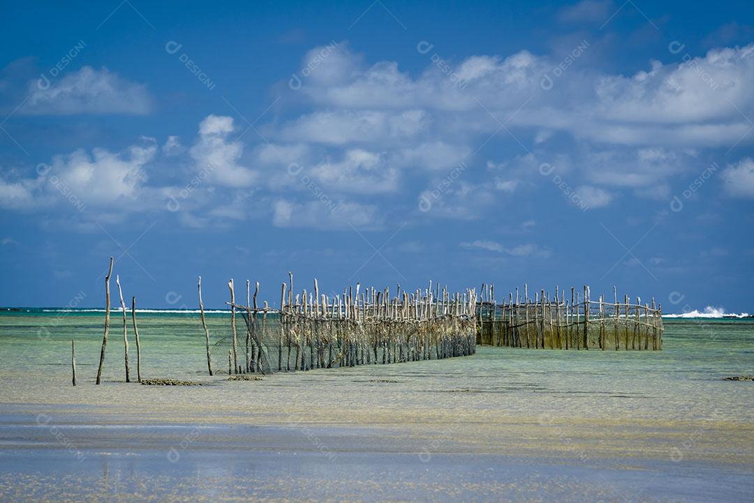 Praia De São Miguel Dos Milagres Imagem JPG