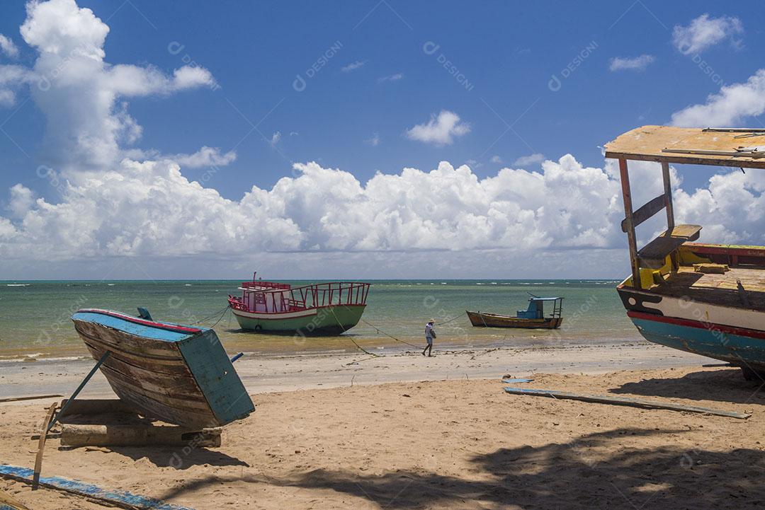 Praia De Japaratinga Em Alagoas Imagem JPG