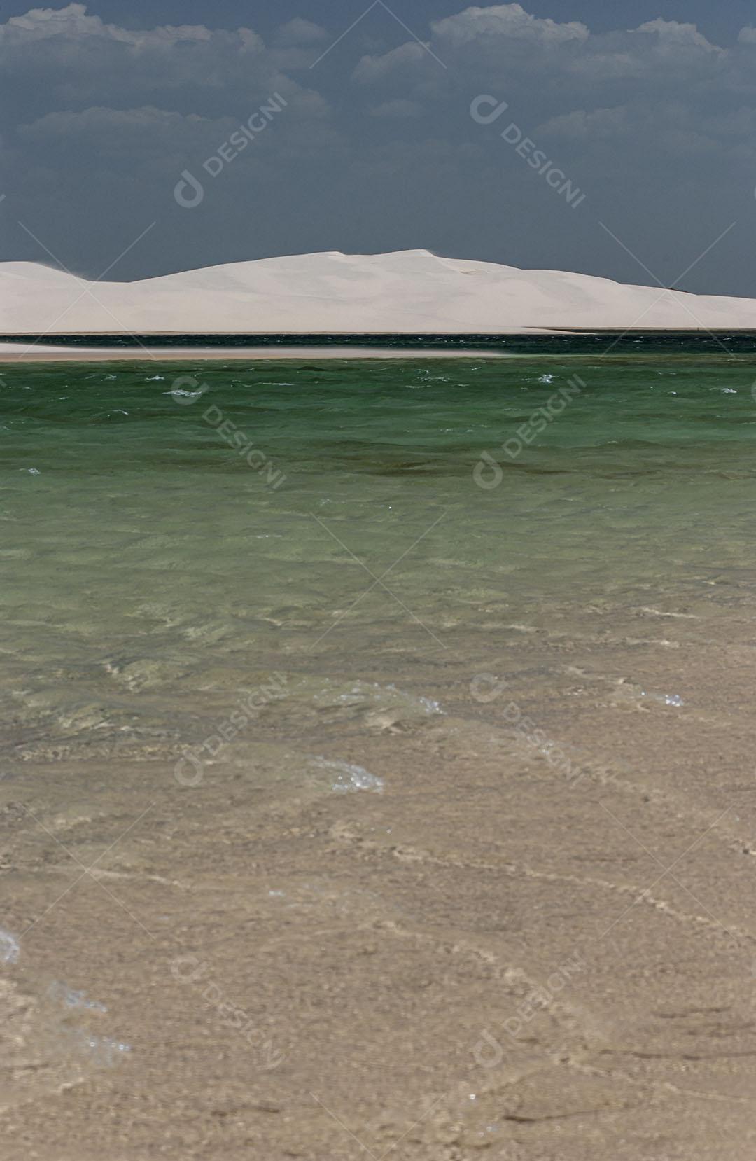 Vista Do Parque Nacional Dos Lençóis Maranhão Imagem JPG