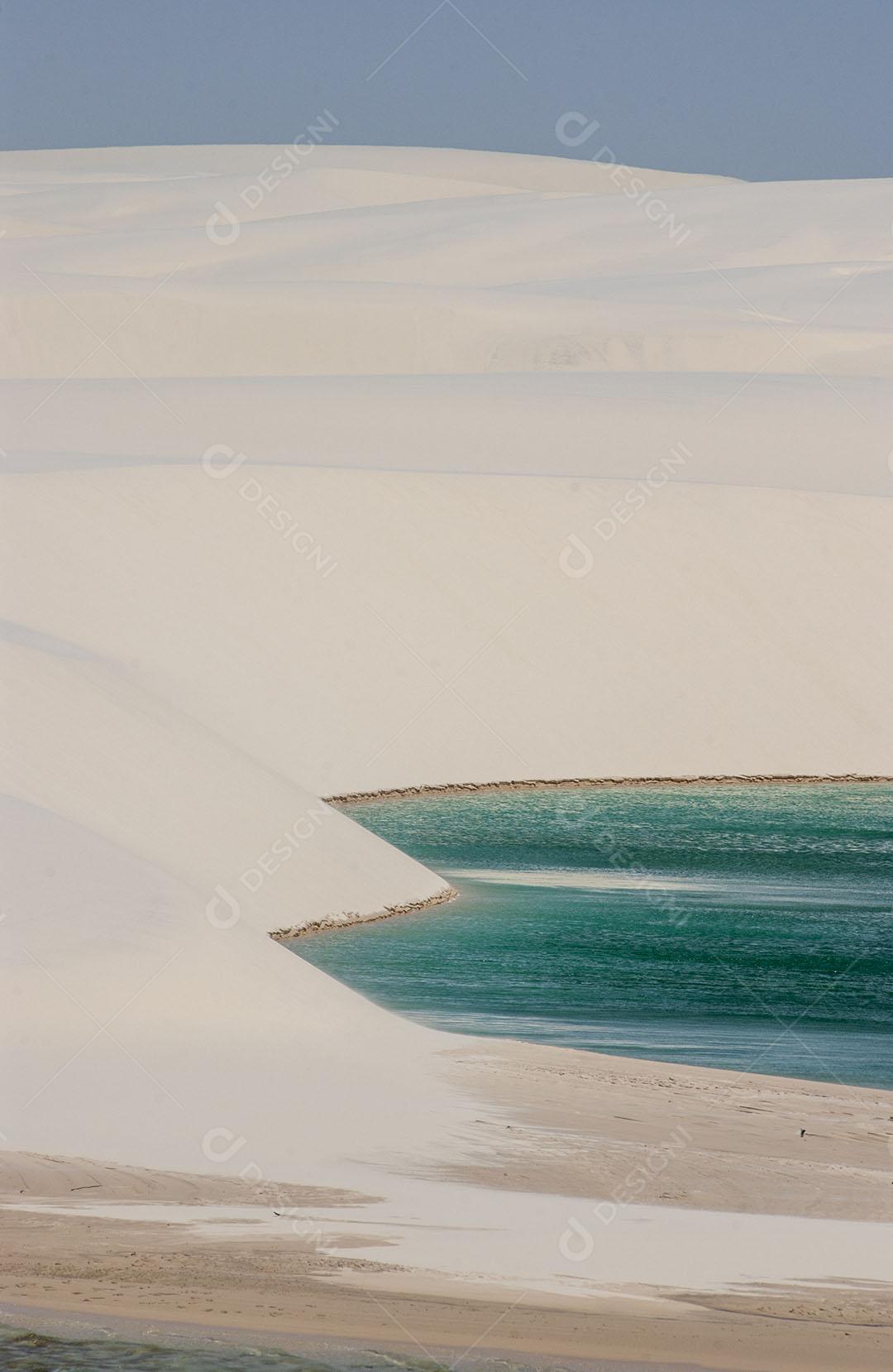 Vista Do Parque Nacional Dos Lençóis Maranhão Imagem JPG