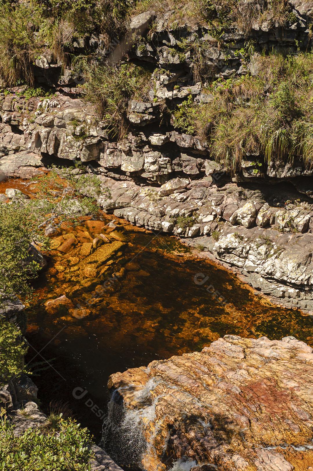 Vista Da Cachoeira Do Diabo Imagem JPG