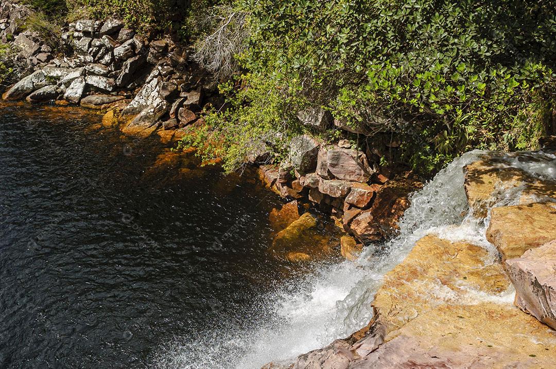 Vista Da Cachoeira Do Diabo Imagem JPG