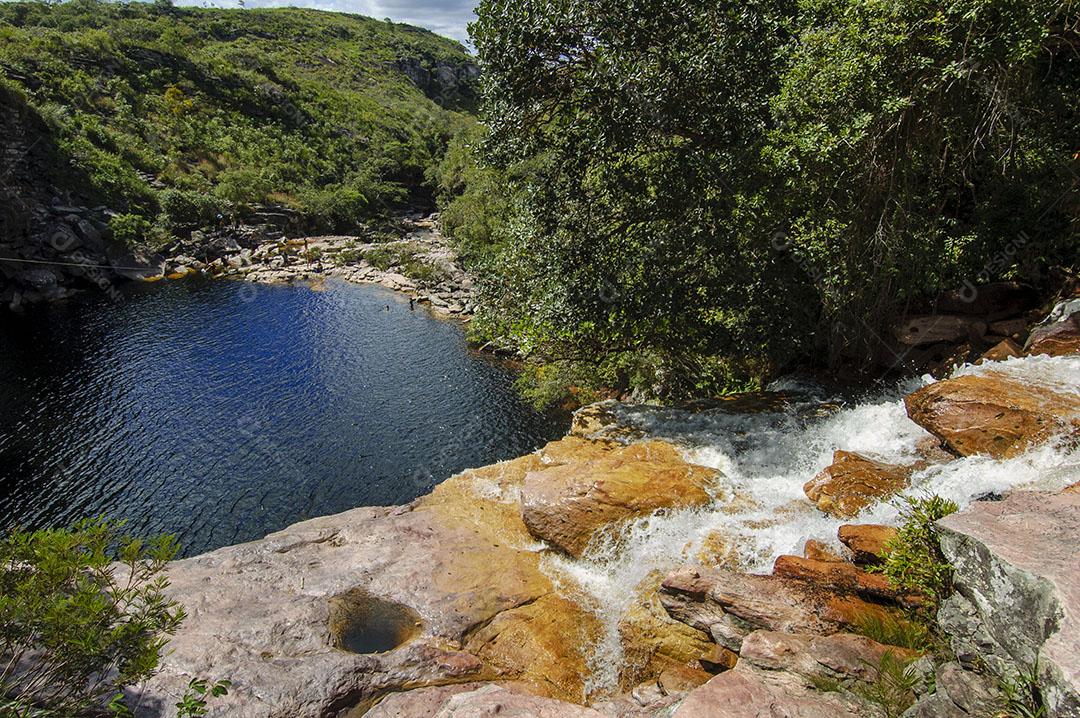 Cachoeira Do Diabo Imagem Da Chapada Diamantina JPG