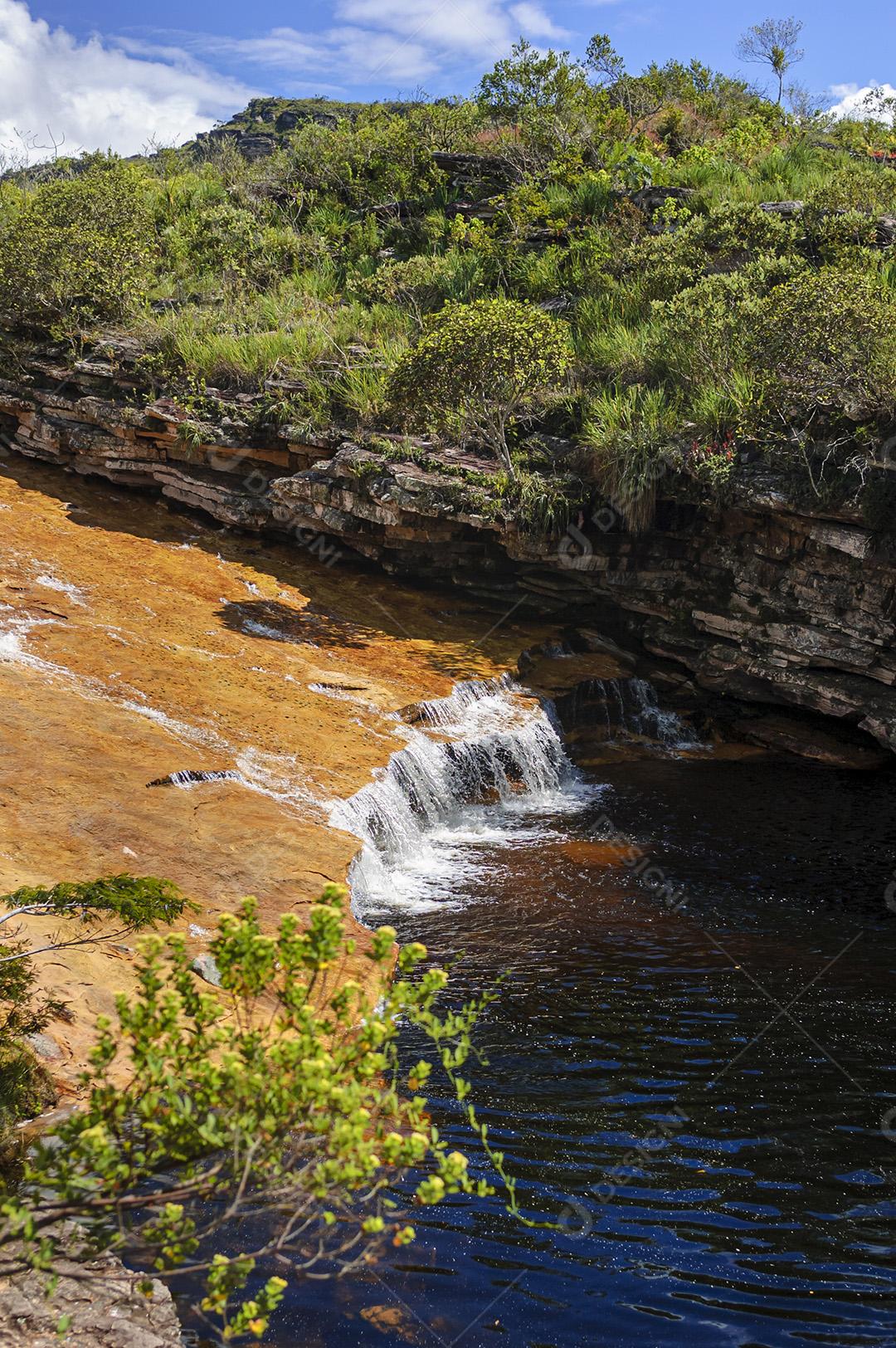 Cachoeira Do Rio Mucugezinho Imagem JPG