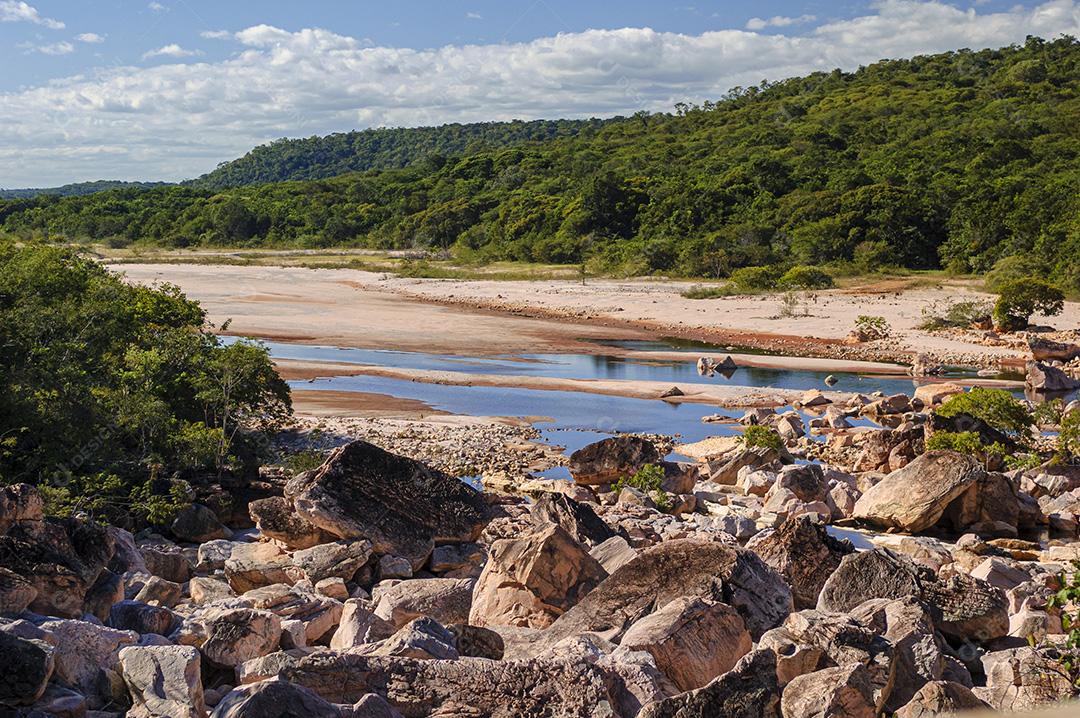 Rio Paraguaçu Na Chapada Diamantina Imagem JPG