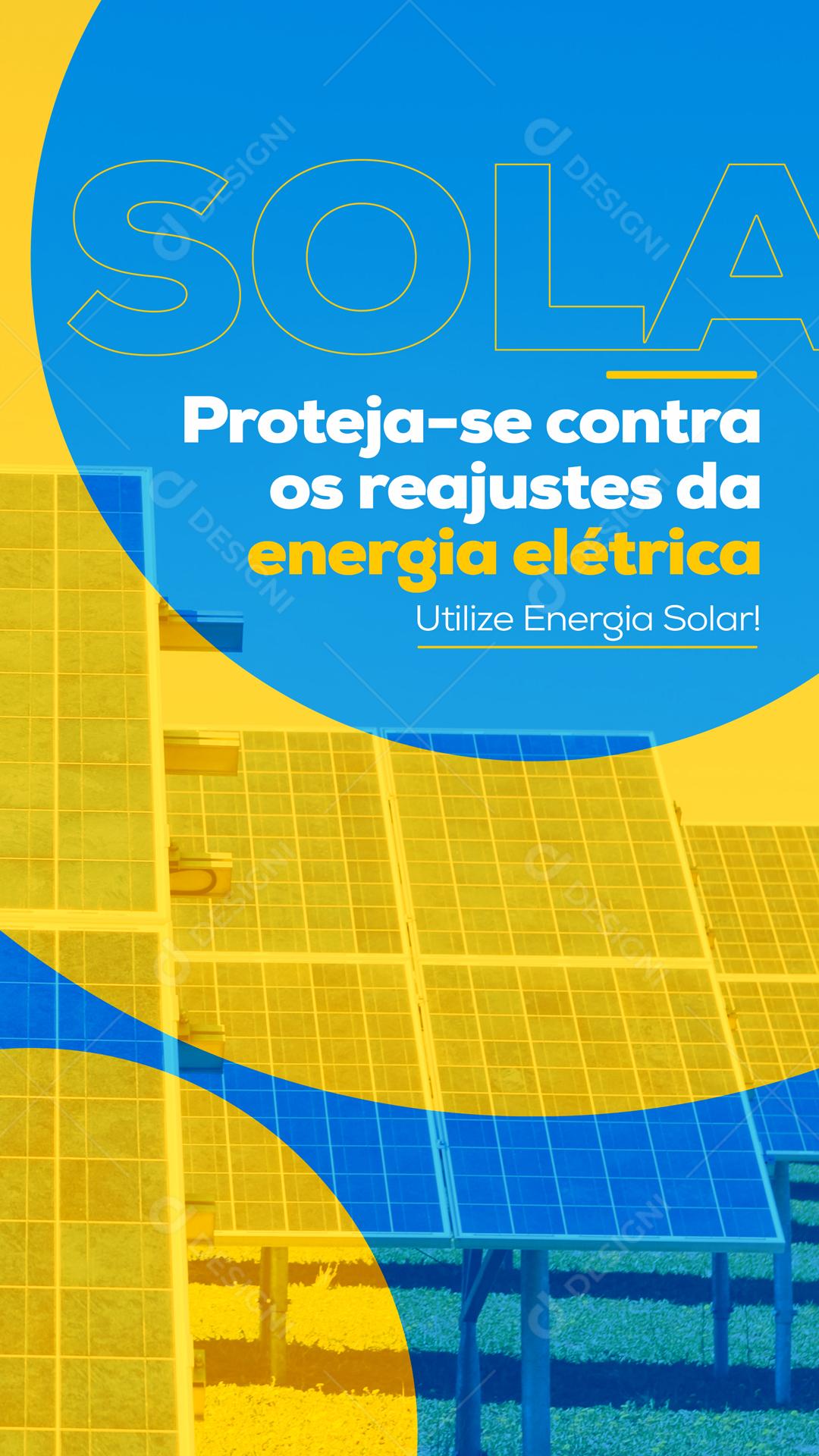 Proteja-se Contra Os Reajustes Da Energia Elétrica Social Media PSD Editável