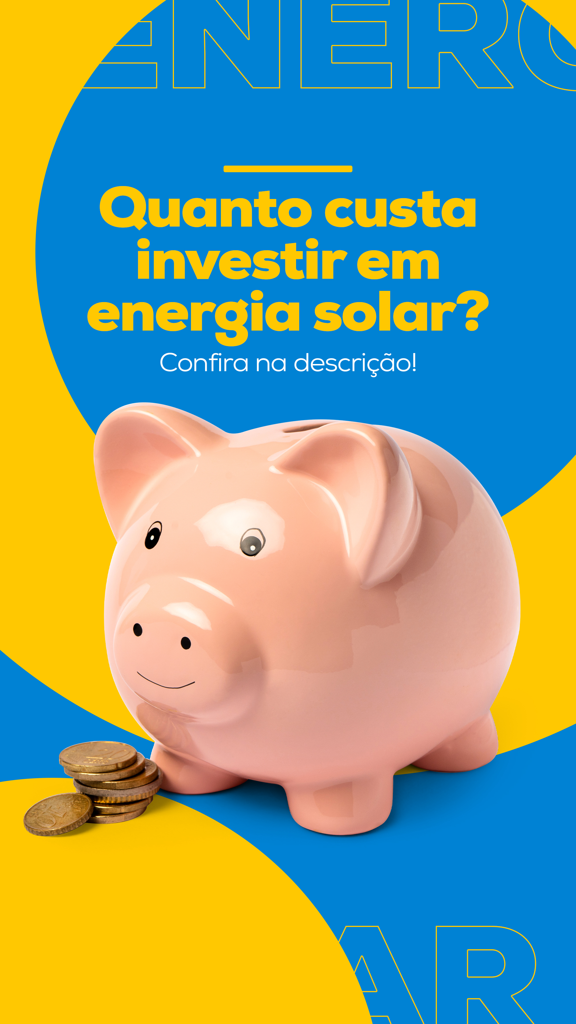 Quanto Custa Em Investir Em Energia Solar Social Media PSD Editável