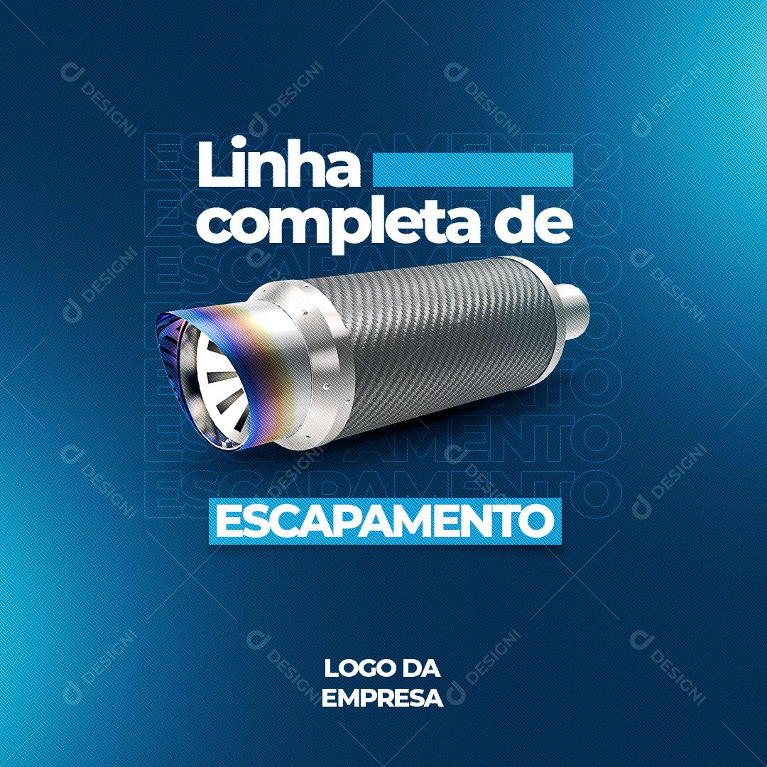 Linha Completa De Escapamentos