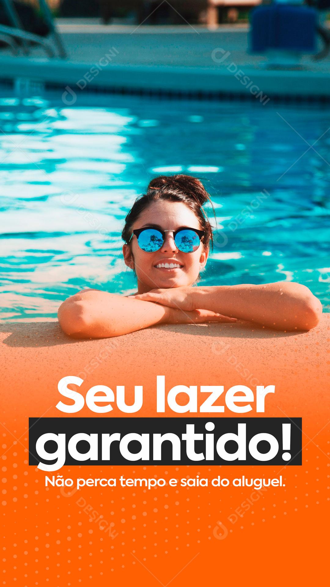 Seu Lazer Garantido Não Perca Tempo e Saia Do Aluguel Social Media PSD Editável