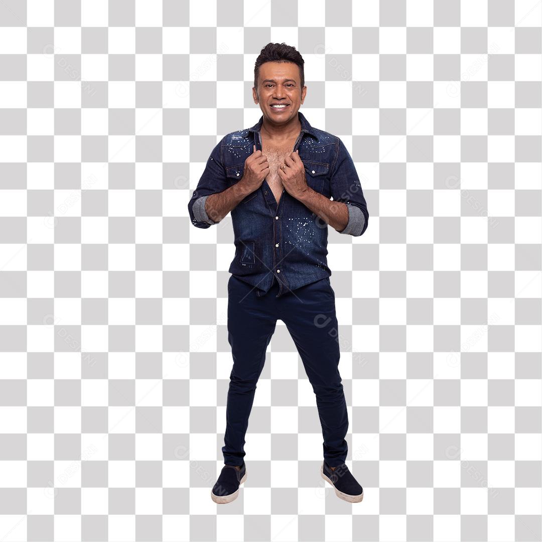 Cantor de Forró Zé Cantor PNG Transparente