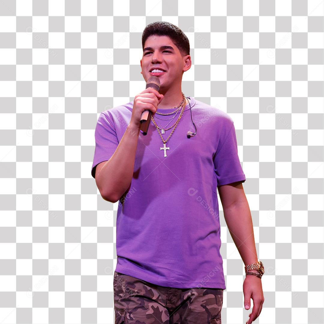 Cantor de Forró Zé Vaqueiro PNG Transparente