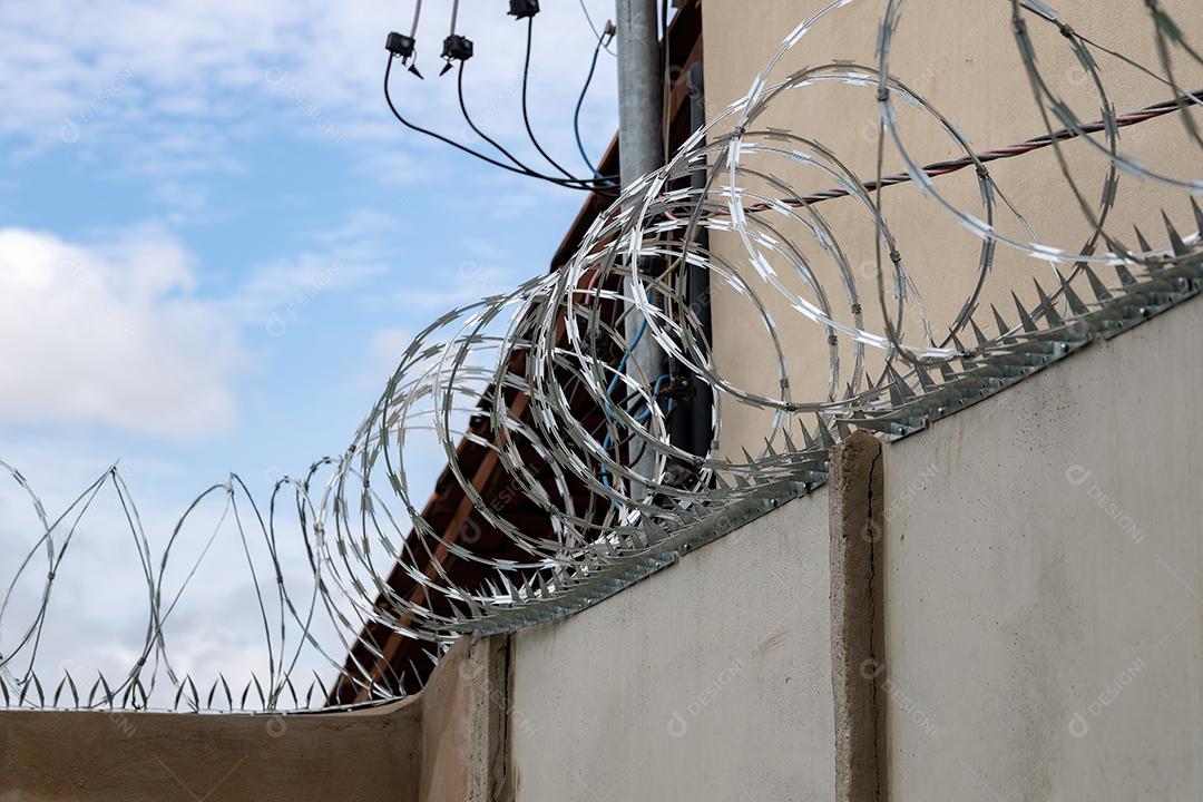 Concertina para proteção residencial