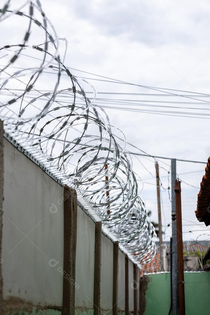 Concertina para proteção residencial