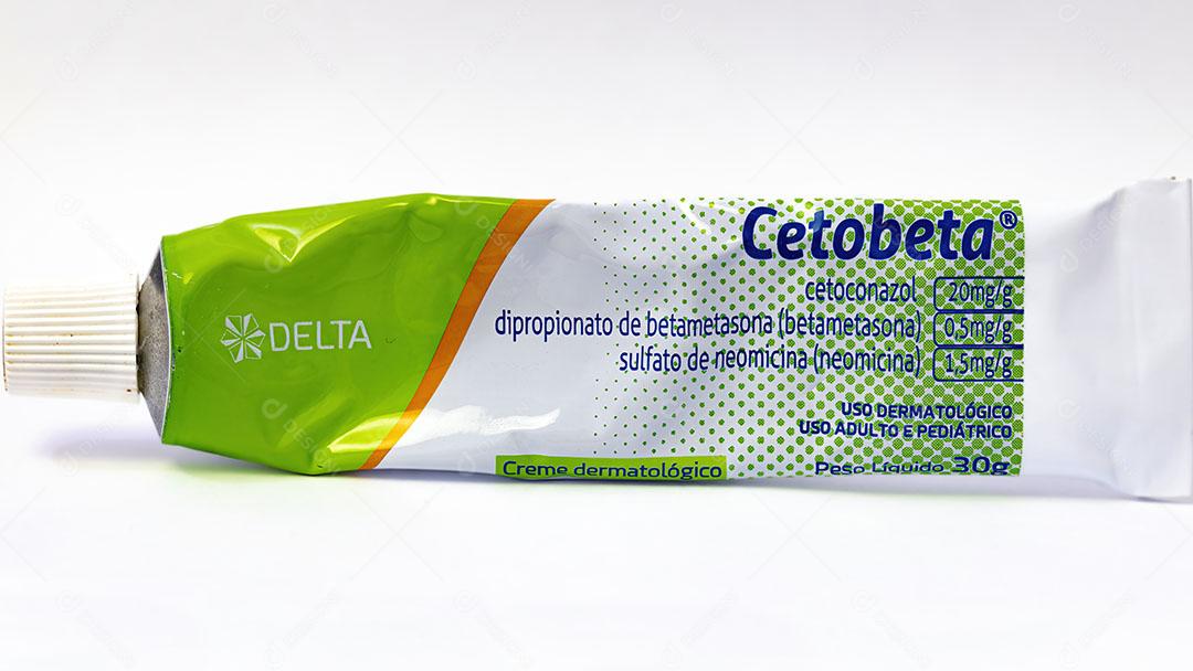 Pomada Creme Demartológica Cetobeta Imagem JPG