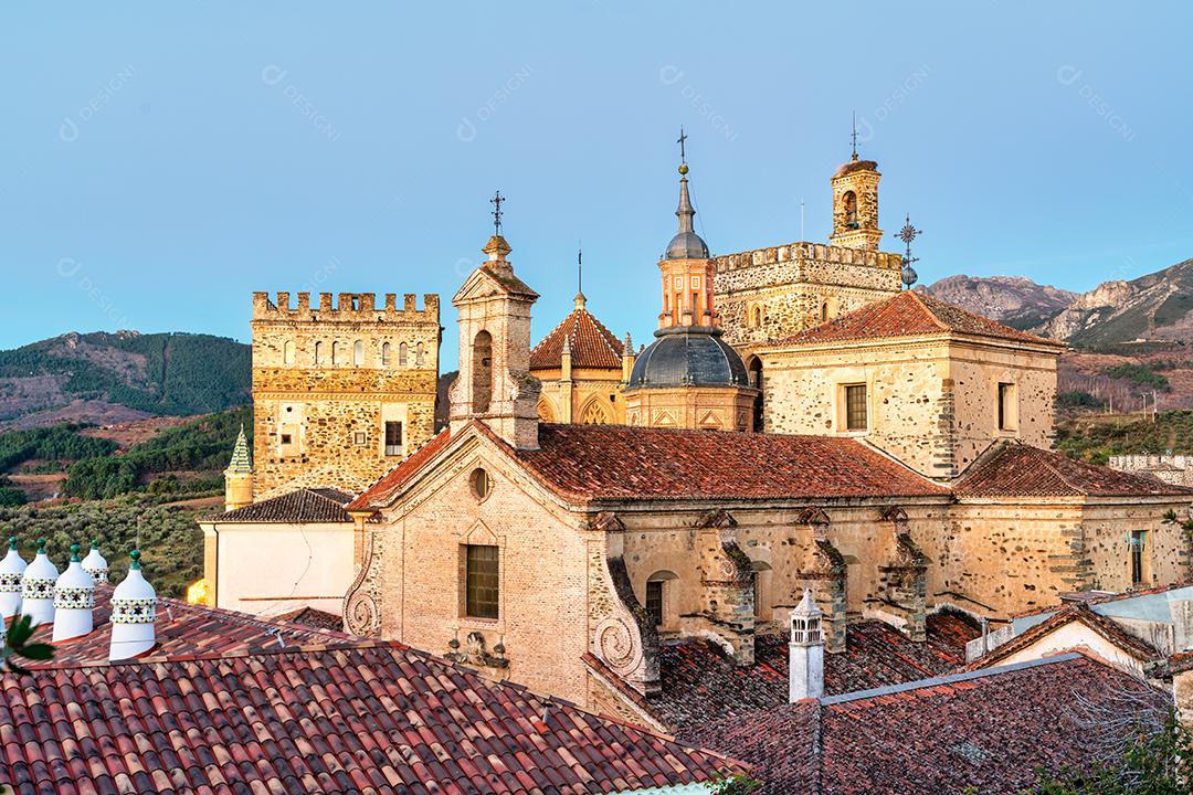 Mosteiro de Guadaloupe na Província de Cáceres, Extremadura Imagens jpg