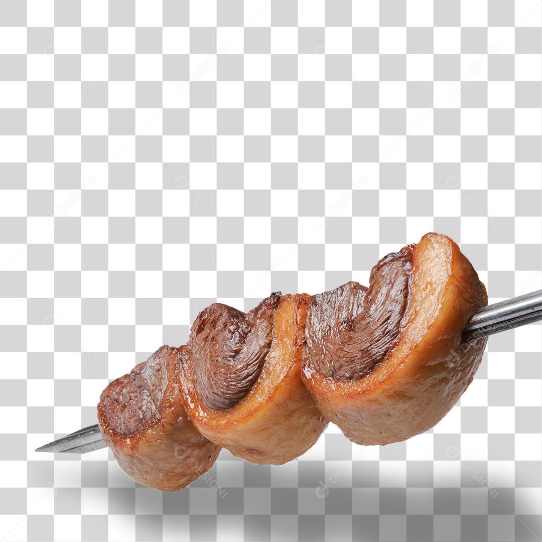 Picanha no Espeto Churrasco Brasileiro PNG Transparente