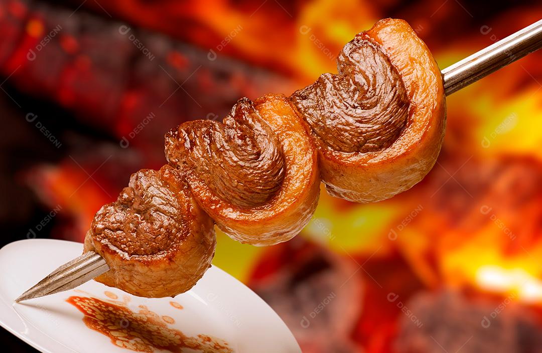 Picanha Churrasco Assado Imagem JPG