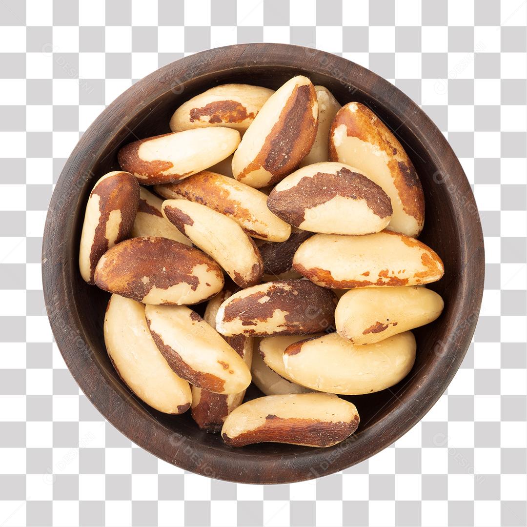 Copo Com Castanhas Do Pará PNG Transparente Sem Fundo