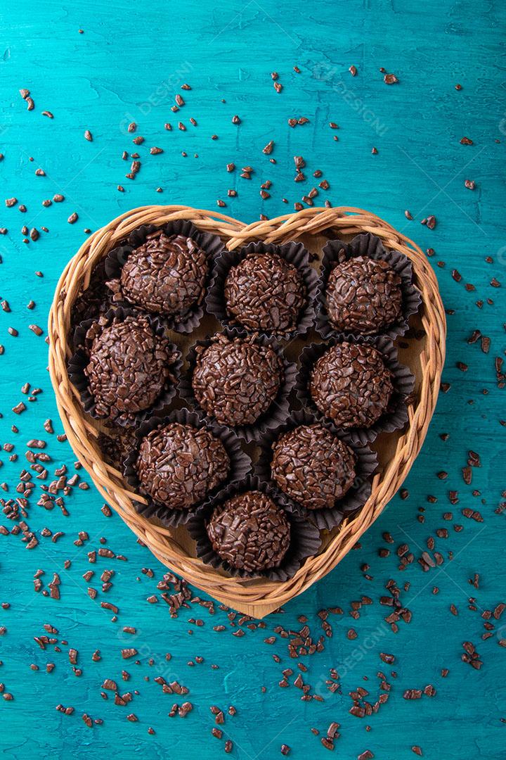 Brigadeiro Doce Tradicional Brasileiro Doces Variados para Festa Imagem JPG