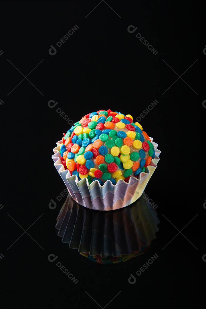 Brigadeiro Doce Tradicional Brasileiro Doces Variados para Festa Imagem JPG