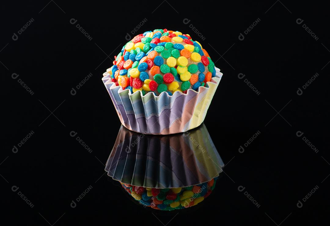 Brigadeiro Doce Tradicional Brasileiro Doces Variados para Festa Imagem JPG