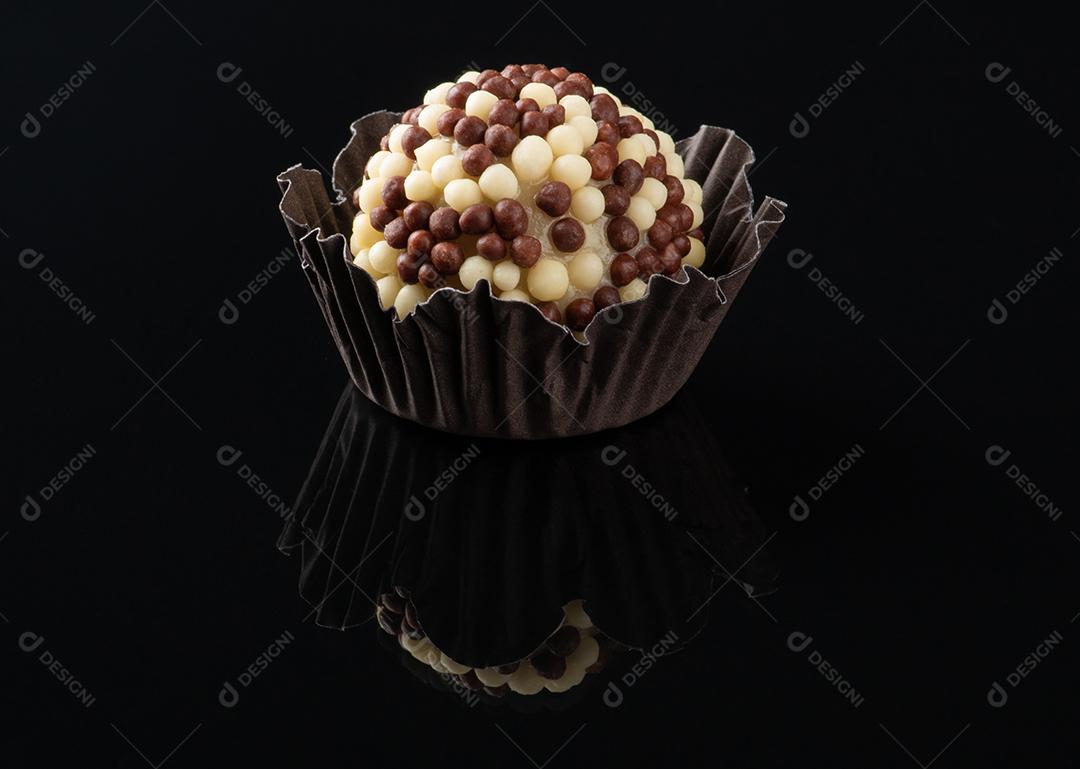 Brigadeiro Doce Tradicional Brasileiro Doces Variados para Festa Imagem JPG