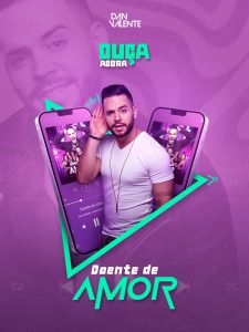 Cantor Dan Valete Piseiro Social Media PSD Editavel