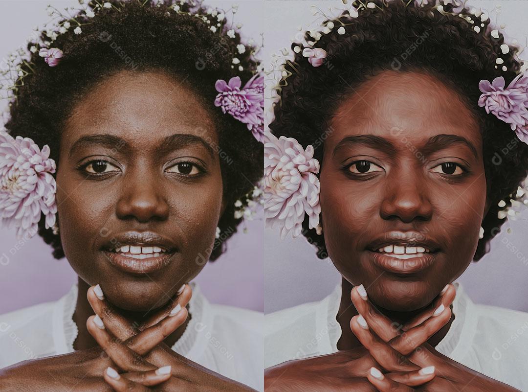 Efeito Pintura a Óleo PSD