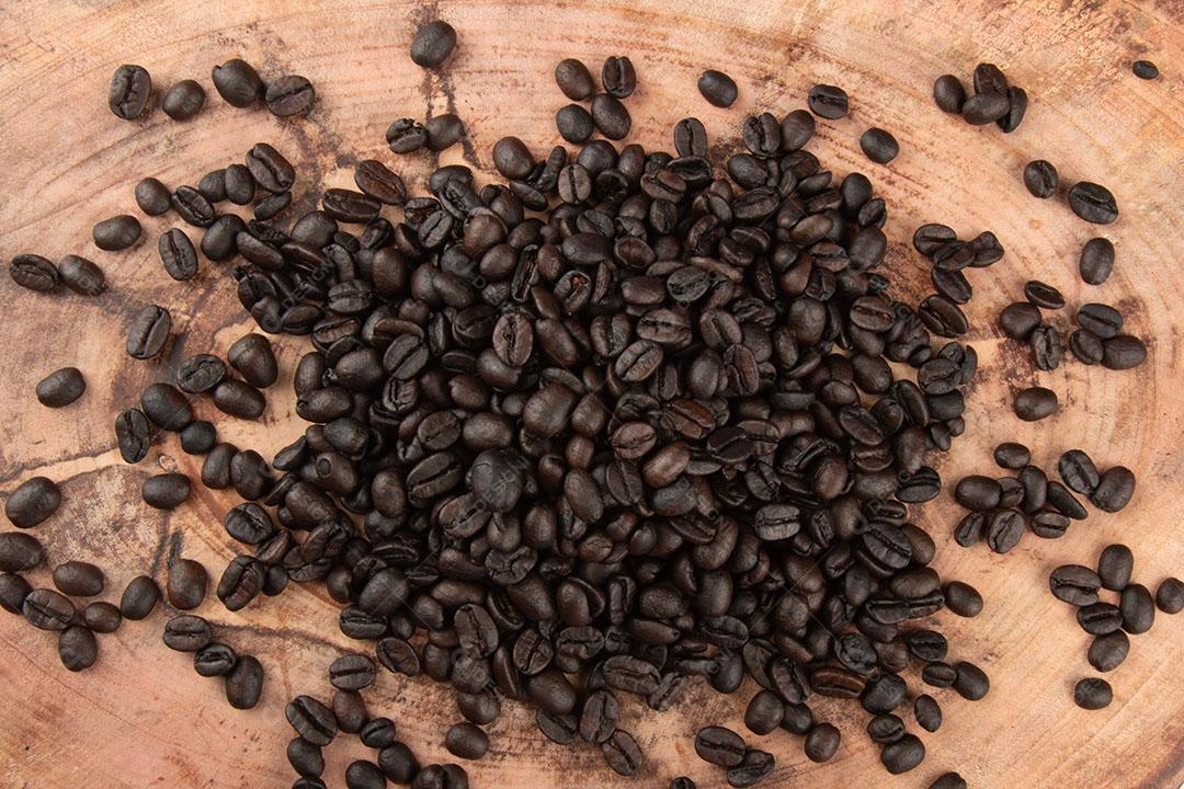 Grãos de Café Torrados Imagem JPG