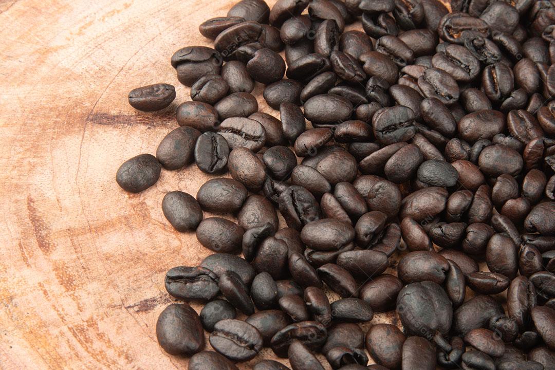 Grãos de Café Torrados Imagem JPG