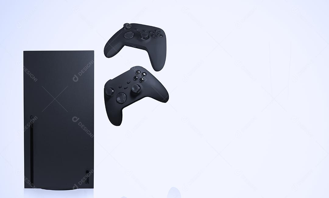 Controlador de Console de Jogos Branco Imagem JPG