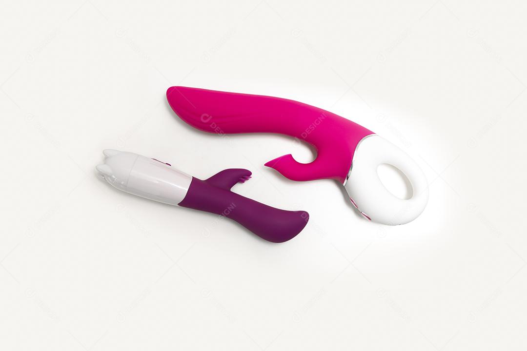 Vibrador rosa dildo E Roxo Imagem JPG