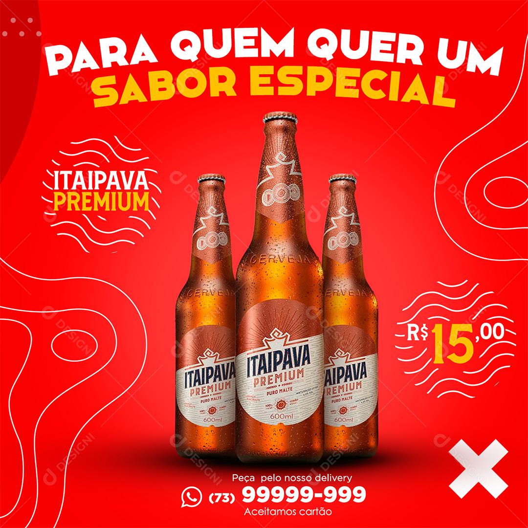 Social Media Para Quem Quer Um Sabor Especial Bebidas PSD Editável